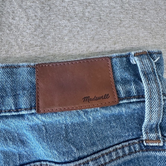 Madewell Frayed Hem Blue Women Jeans - Picture 11 of 11